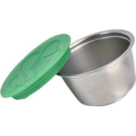 Filtre à capsules de café réutilisable en acier inoxydable sans danger pour Dolce Gusto (1/5)