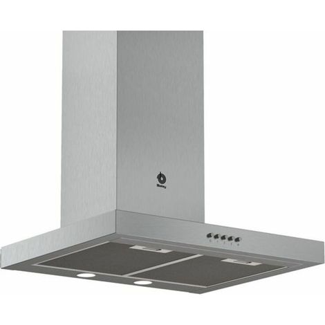 Cappa Classica Balay 3BC065MX 60 cm 525 m3/h 210W C (1/5)