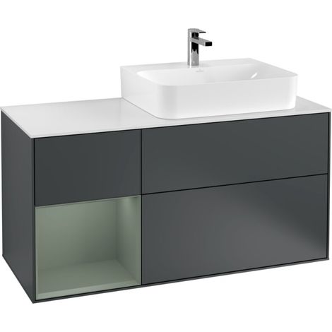 Villeroy & Boch G141GMHG Meuble sous-lavabo Finion G14 (1/2)