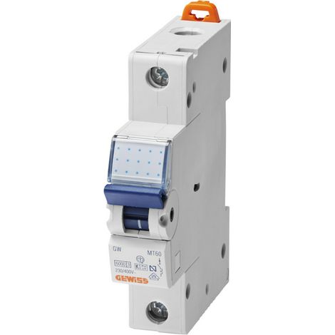 Disyuntor 1P C 32A 6kA MT60 C32 1P GW92010 /paquete de 6/