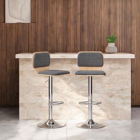 Tabouret de bar réglable de 59 à 110 cm 47,5 x 41 x 102 cm (1/5)