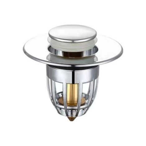 Bouchon de Vidange Universel pour Évier, Filtre de Douche, Noyau de Lavabo, Cuisine, Baignoire, 2 Pièces (1/5)