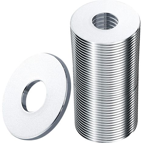 M10 Unterlegscheiben M10 x 22mm 30 Stück Edelstahl 304 A2 Karosseriescheiben Beilagscheiben Rostfreie U- Scheiben Flat Washers für Schrauben Muttern Gewindestange Bolzen (1/5)