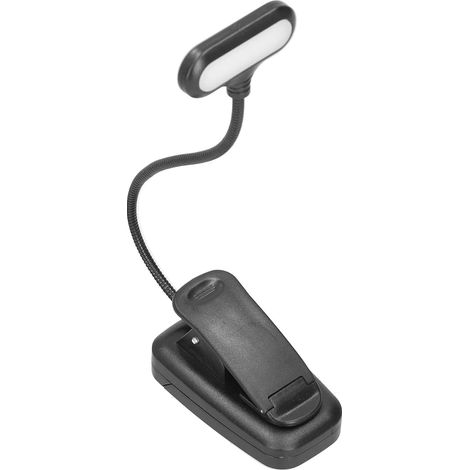 Marhynchus Lampe de Lecture à Pince LED ABS avec 5 Perles LED, (1/5)