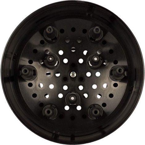 Parlux 3500 - Diffusore per asciugacapelli 3500 Supercompact, Nero (1/4)
