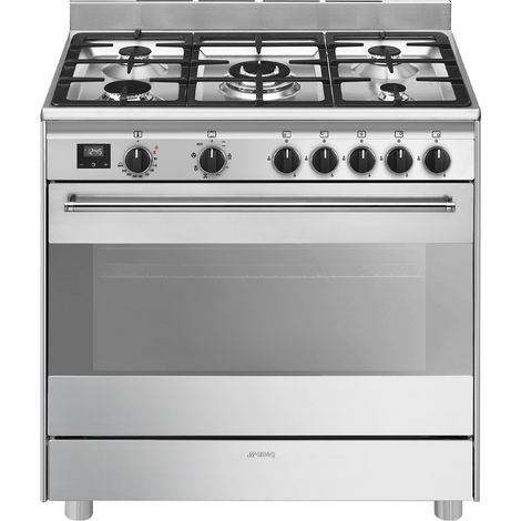 Smeg Master BG91X2 cucina Elettrico Gas Stainless steel A (1/4)