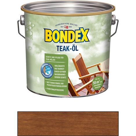 Bondex Teak-Öl Teak 2,50 l - 330059 (1/2)