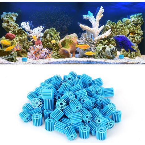 Filtres Aquarium Billes Biologiques pour Épuration de l'Eau - Matériel de Filtration pour Aquariophilie 100 Pièces - AUTRES