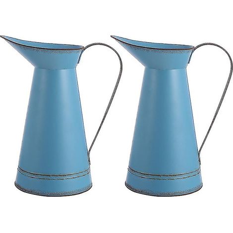 Le nouveau vase en métal pour fleurs (2 pièces) (1/3)