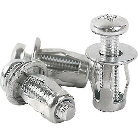 15 rivets à pétales M4 M5 M6 M8, écrous de levage, vis métalliques pour cloisons creuses, écrous à pétales en fer, écrous à expansion pour lanterne (1/5)