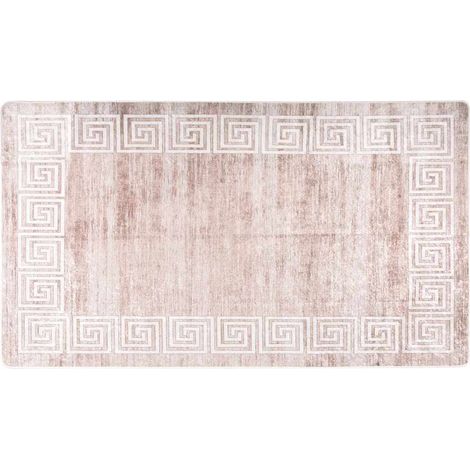 Maison Exclusive - Alfombra lavable beige 190x300 cm