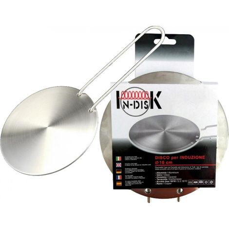 DISCO INDUZIONE ADATTATORE PENTOLE DIFFUSORE CALORE D. 200 MM universale