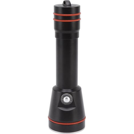 Lampe torche sous-marine professionnelle 5000 lm, étanche IPX8, idéale pour la plongée et la pêche. (1/5)