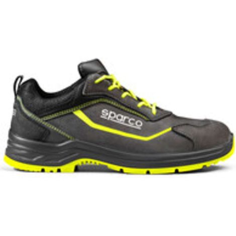 SPARCO SCARPE CONOR S3 GRIGIO SC GIALLO FL N.38