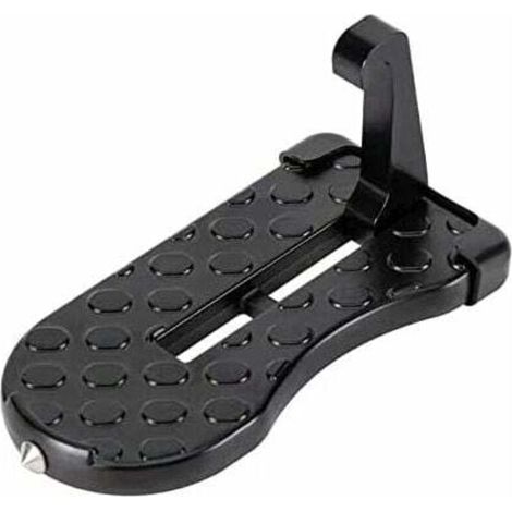 Pédale de Voiture Pliante Marchepied Universel, Pédale de Crochet de loquet de Porte de Porte de Voiture, Pédale Auxiliaire Avec Safety Hammer（167.5cm）