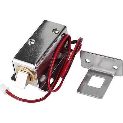 Mini serrure électromagnétique électrique 12 V CC (B) (1/5)