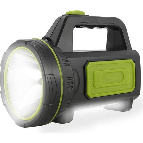 Lampe Torche Led Ultra Puissante Rechargeable USB 135000 Lumens 6000 mah avec Lumière Latérale Lampe de Poche Etanche Haute Puissance pour Urgence Randonnée Camping Chasse (1/5)