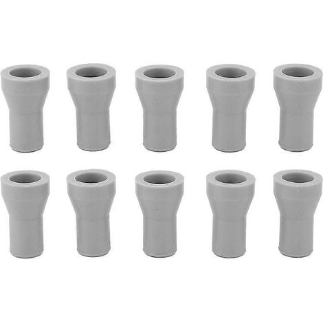 10 adaptateurs pour tubes d'aspiration salivaire dentaire, embouts d'aspirateur chirurgical (1/4)