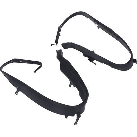 Cosiki Garniture de Joint de Phare, Paire de Garniture d'étanchéité de Phare Avant, Lunette de Joint de Phare en Caoutchouc Gauche Droite 4B0941191A 4B0941192A pour C5 2002-2005. (1/5)