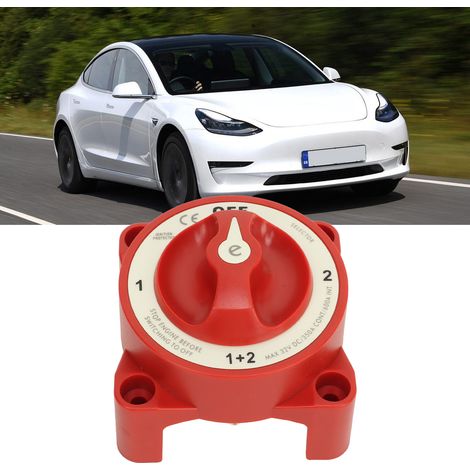 Interrupteur de déconnexion de batterie 350 A 32 V à 3 bornes pour batteries de véhicules récréatifs, marines et automobiles 9002E (1/5)