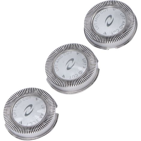 Lot de 3 têtes de rechange pour rasoir électrique, lames compatibles avec le modèle HQ3. (1/5)