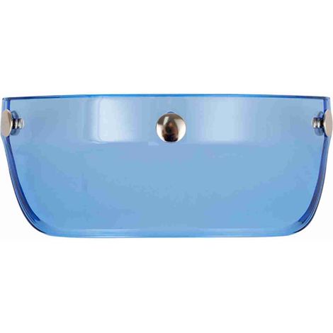 Visiera per casco da moto 3/4 aperta con protezione solare. (1/4)