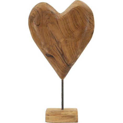 DOBU-SKULPTUR AUS RECYCELTEM TEAKHOLZ 25X12X45 CM (UNIVERSITÄTEN - KEINE MASSENREPARATUR) (1/5)