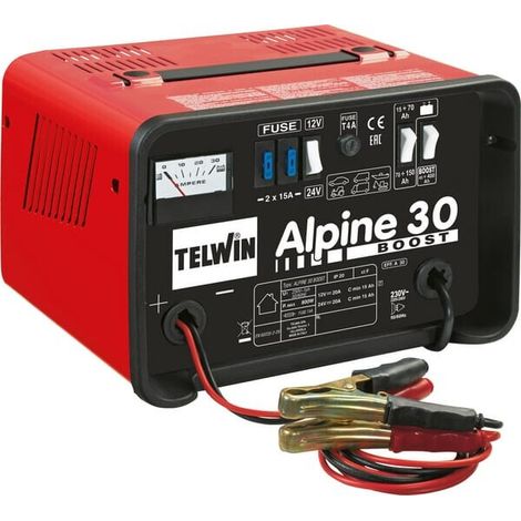 Cargador de bater铆a ALPINE 30 12/24 V TELWIN BL30A