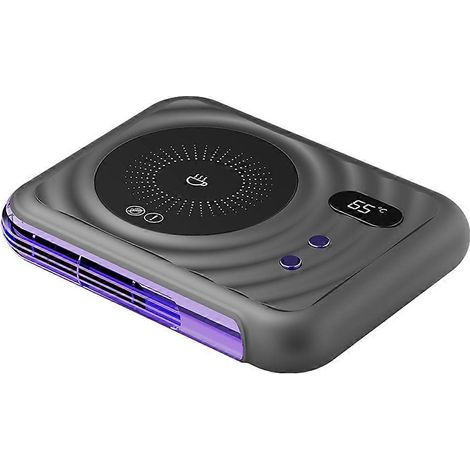 Tragbarer elektrischer Tassenwärmer für Kaffee und Tee, 2-in-1, Tisch-Tassenwärmer, für Zuhause oder Büro, A-EU-Stecker (1/5)