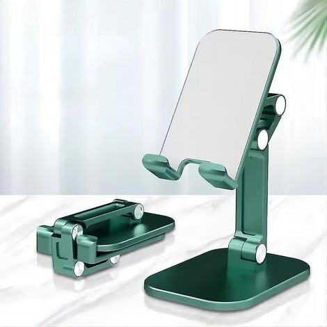 Support de téléphone portable de bureau réglable, support pliable et portable, grande stabilité, convient (1/5)