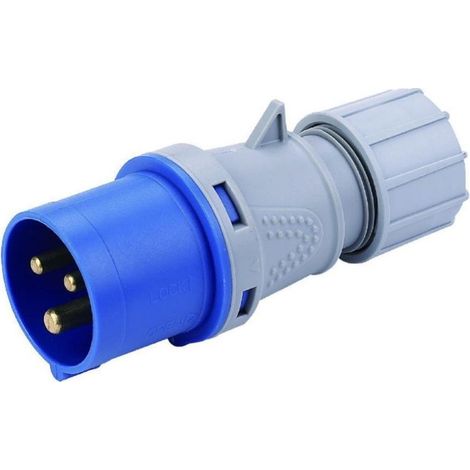 Spina Industriale CEE 3 Poli 16A 6H 220-250V 2P+T IP44