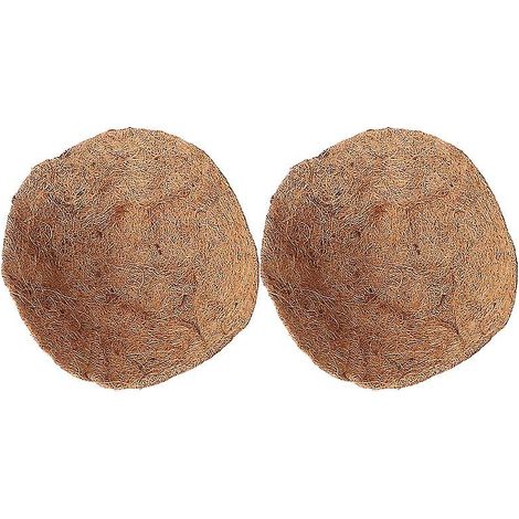 Lot de 2 coussins pour pots de fleurs en noix de coco (1/3)