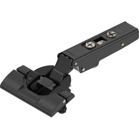 Charnière porte applique - ouverture 110° BLUM - INSERTA - BLUMOTION intégré décondamnable - K11 - Onyx