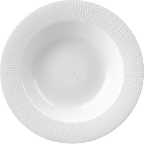 Churchill Piatto Pasta Bowl Bamboo 25cm Bianco