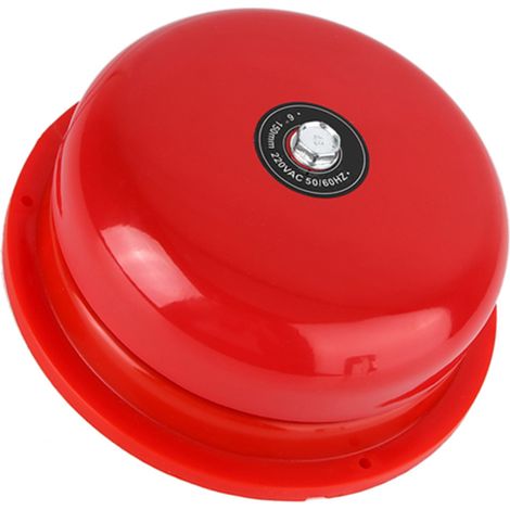 Sonnette électrique puissante 95 dB, acier carbone 6 pouces, pour courant AC 220V, type à percussion interne. (1/5)