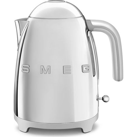 Smeg – Bouilloire chromée 1.7 L – 2400 W – Arrêt automatique – Filtre anti-calcaire – KLF03SSEU