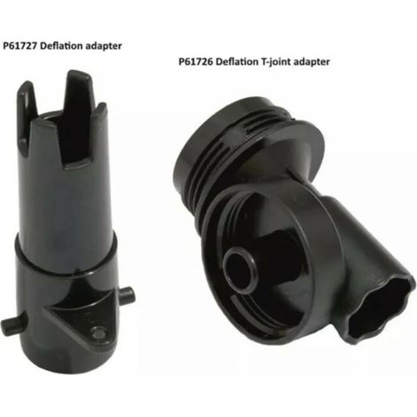 Bestway P61726 and P61727 Hose Connection Set for Inflatable Pools and Hot Tubs T-Piece for Exhaust + Hose Extension Compatible with Bestway Pools and Hot Tubs
