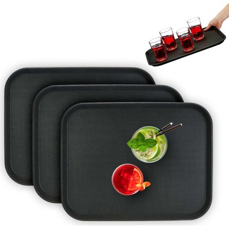 Juego de 3 bandejas para servir 46 x 35 cm (1/5)