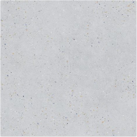 Carrelage effet Terrazzo Gris Clair 90x90x0,9 cm Soreli - Sol et mur intérieur (vendu par carton de 1,62 m²) - RO'MA CARRELAGE