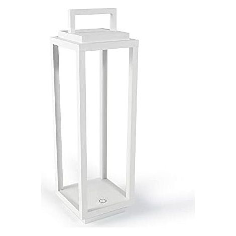 Ab+ by Abert 9101317002 Resort Lampada da tavolo portatile ricaricabile Touch IP54 180 lumen 12 ore autonomia colore Bianco (1/2)