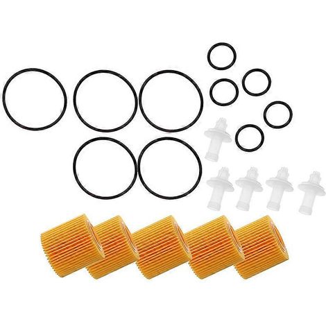 Kit de 5 filtres à huile compatible avec Prius IM XD 04152-YZZA6 (1/5)