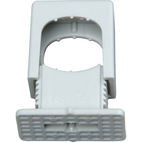 Kopp 343404099 ISO-Schelle 343404099 Bündel-Ø-Bereich 6 bis 16 mm wiederverschliessbar Grau 50 St.