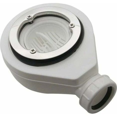 Bonde horizontale sans capot Ø90 DONA pour receveurs de douche, Ensoleillé