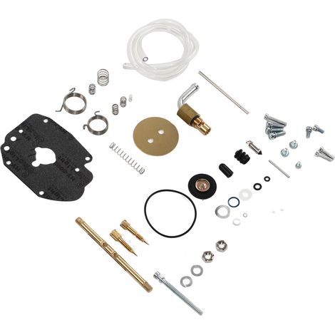 Kit de réfection de carburateur avec durite et joint, jeu de réparation pour moto de course, compatible Super Carburateur (1/5)