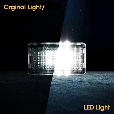 2er-Set ultrahelle LED-Innenraumlampen, kompatibel mit Tesla Model 3 SX, weißes Licht