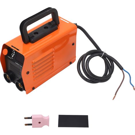 Poste à souder miniature, poste à souder MMA à courant continu avec onduleur, poste à souder portatif compact à démarrage à chaud avec régulateur de tension intelligent IGBT, norme européenne 220 V (1/5)