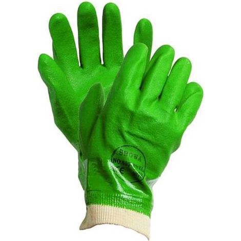 Guanti Showa 600-Pvc Verdi Ce-3 Mis. 9 Ll  Cf.10 Paia