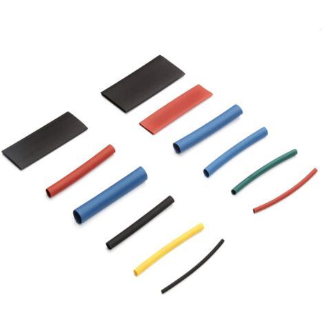 560 Pieces 2:1 Heat Shrink Tubing Assortment Kit, Electrical Cable Insulating Sleeving, with Portable Storage Box (1/5)