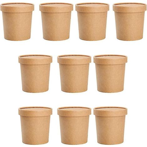 Ensemble de 10 récipients à soupe (1/3)