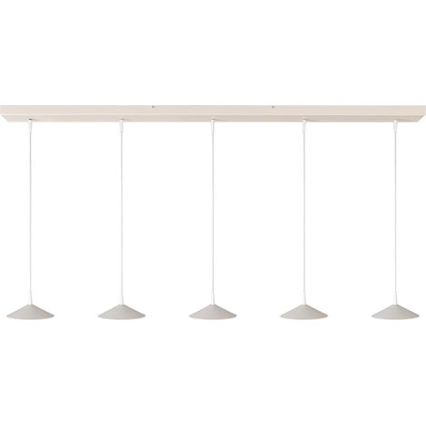 Lampe suspendue à 5 lumières Ceppo blanc Ø 18cm - 2151-1013-1013160518 (1/3)